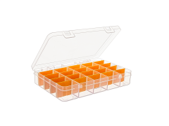 Hipaş Plastik - 25 Bölmeli Kapaklı Organizer Kutu - TK-5048