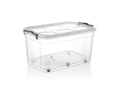 Hipaş Plastik - 50 Litre Tekerlekli Saklama Kabı - HS-019